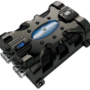 Planet 20 Farad Capacitor with Digital Voltage Display Blue Illumination PC20F