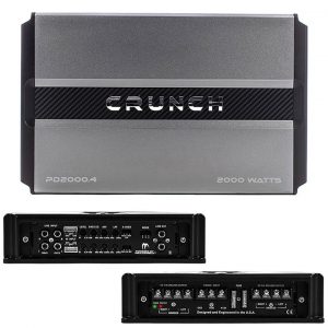 Crunch Power Drive 4-Channel 2000w Amplifier PD20004