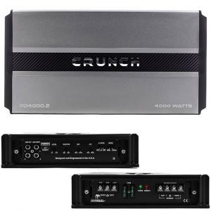 Crunch Power Drive Pro Power 2-Channel 4000w Amplifier PD40002
