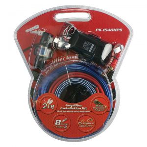Audiopipe Complete 8 Gauge Amp kit with Line Out Converter PK1540HPS