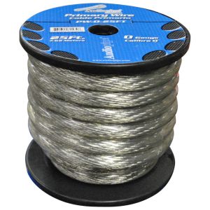 POWER WIRE AUDIOPIPE 0GA. 25' SILVER PW025SL