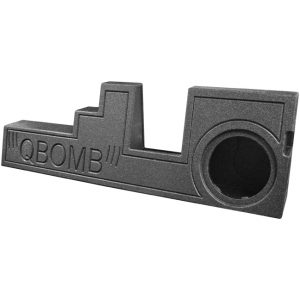 Qpower Single 10" Ford 350 Super Duty 2000-Current Mounts behind seat QBFORD09F350110