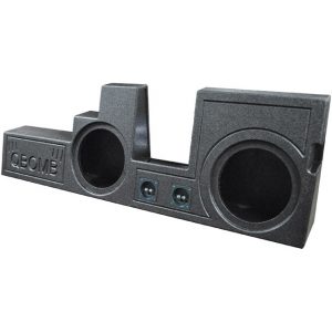 Qpower Dual 10" Ford 350 Super Duty 2000-Current Mounts behind seat QBFORD09F350210