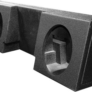 QBOMB DUAL 10" Sealed GM Behind Seat Single Cab QBGMC102007SCAB