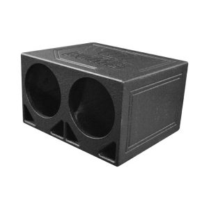 Qpower Dual 10" Turbo Ported Box QBOMB10TB
