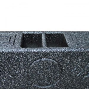 Alternative view of Qpower QBOMB Dual 10" Vented Empty Box Behind Seat Mount QBTRUCK210V
