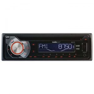 Alternative view of Audiopipe AM/FM/CD/USB with Remote & sub out RAC103