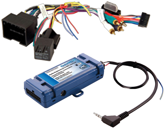 PAC Radio Replacement interface built in steering wheel control RP4GM41
