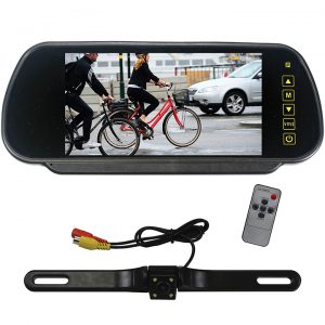 Tview 7" Rear view monitor with backup camera remote RV725L