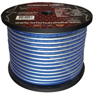 Cobalt Orion Speaker Wire 12 Gauge Blue/Clear 300ft S12300PB