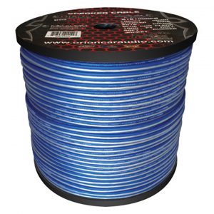 Cobalt Orion Speaker Wire 16 Gauge Blue/Clear 1000ft S161000PB