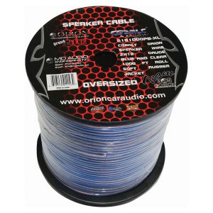 Alternative view of Orion Cobalt Oversize Speaker Wire 18 Gauge 1000 ft. Blue/Clear S181000PBXL
