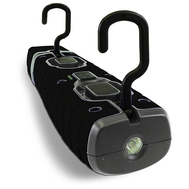 Schumacher Rechargeable Worklight 360 Degree Swivel Deluxe (Black) SL137BLACK - Image 3
