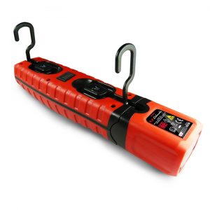 Alternative view of Schumacher Red Fuel LED Cordless Rechargable Work Light w/Swivel Head (Red) SL360R