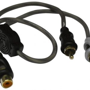 American Bass Y RCA Cable 1 female to 2 male SQ1F2M