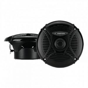 Cadence- Marine 6.5" 2-Way Coax System - 100W RMS Black SQS65B