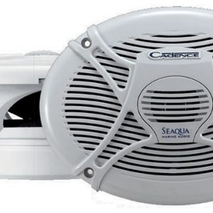Cadence- Marine 6x9" 2- Way Coax System (Pair) - 120W RMS White SQS69W
