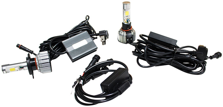 Street Vision 9007 Cats Eye LED Headlight Conversion Kits - Dual Function Kit with driving and accen SV1001054