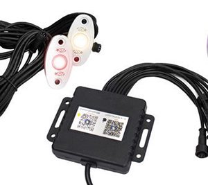 Street Vision StreetSMART 4-LED Glow Pod WHITE Kit - Smartphone Controlled with Brain Box IP68 12V SV1005238