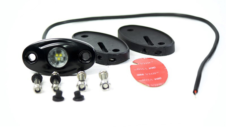 9W/720LM IP68 LED Street Glow POD Station Lights (White) AKA Rock Lights (Each) SV1005257
