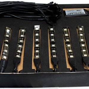 Street Vision StreetSMART Smartphone Controlled LED Motorcycle Kit (10 4" strips Bluetooth SV1005332