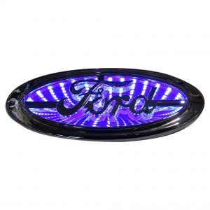 Street Vision Ford 3D Logo Badgeâ€”Blue SV3DFORDB