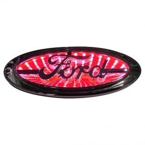 Street Vision Ford 3D Logo Badgeâ€”Red *EACH* SV3DFORDR