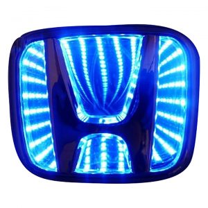 Street Vision Honda 3D Logo Badgeâ€”Blue SV3DHONB