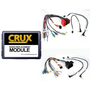 CRUX Audi  Radio Replacement w/SWC Retention for Audi Vehicles SWRAD55