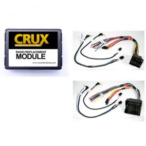 CRUX BMWMercedes Benz Porsche Smart Radio Replacement w/SWC SWRBM57