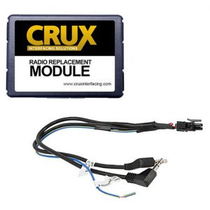CRUX BMW Radio Replacement for select 1991-2006 Vehicles with I/K-Line Bus SWRBM57K