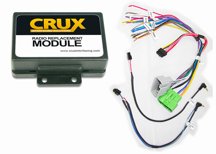 Crux Radio Replacement with SWC Retention for 1999-2012 Volvo Vehicles SWRVL54