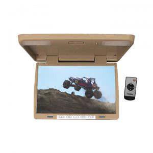MONITOR 15.4" TVIEW OVERHEAD; TAN; REMOTE;  IR TRANSMITTER T156IRTAN