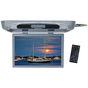 Tview 20" Flip down Monitor with built in DVD Player Gray T20DVFDGR