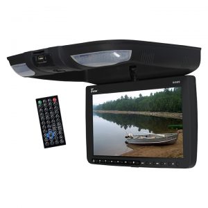 Tview 9" Flip Down w/Built In DVD Player (Black) T91DVFDBK