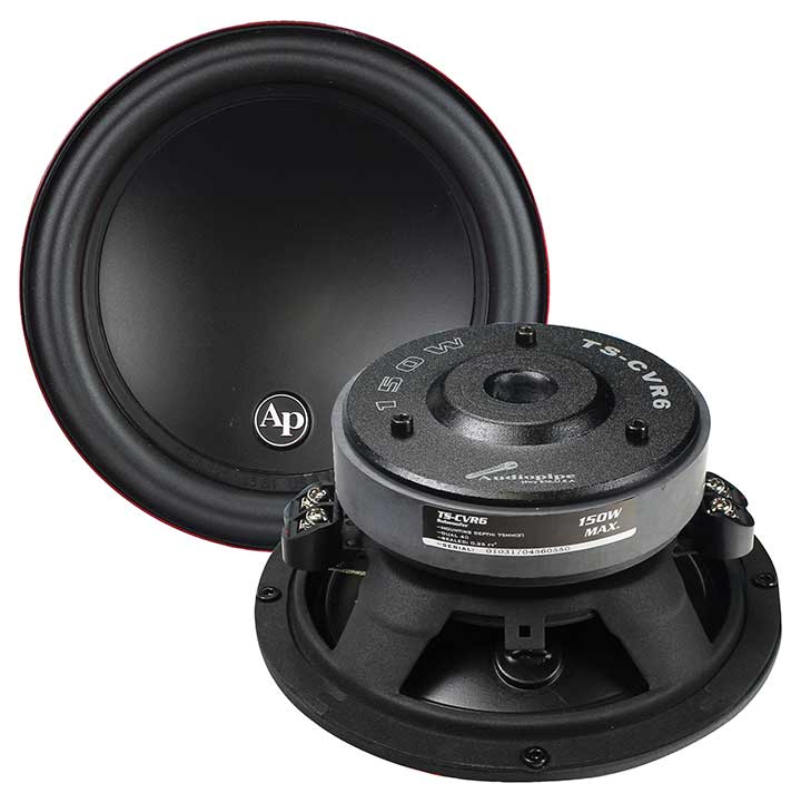 Audiopipe 6" Woofer 150W Max 4 Ohm DVC Sold Each TSCVR6