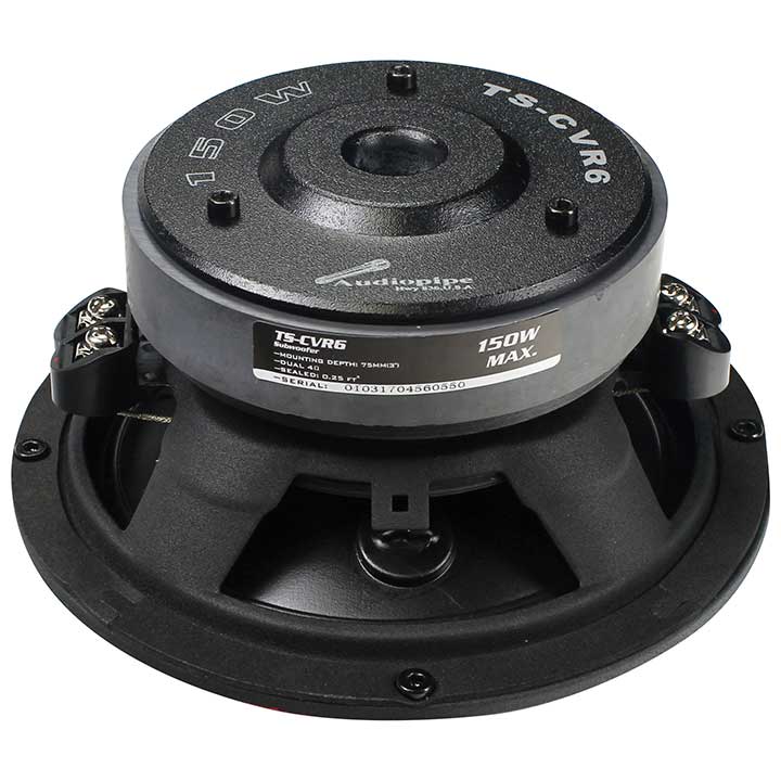 Audiopipe 6" Woofer 150W Max 4 Ohm DVC Sold Each TSCVR6 - Image 3