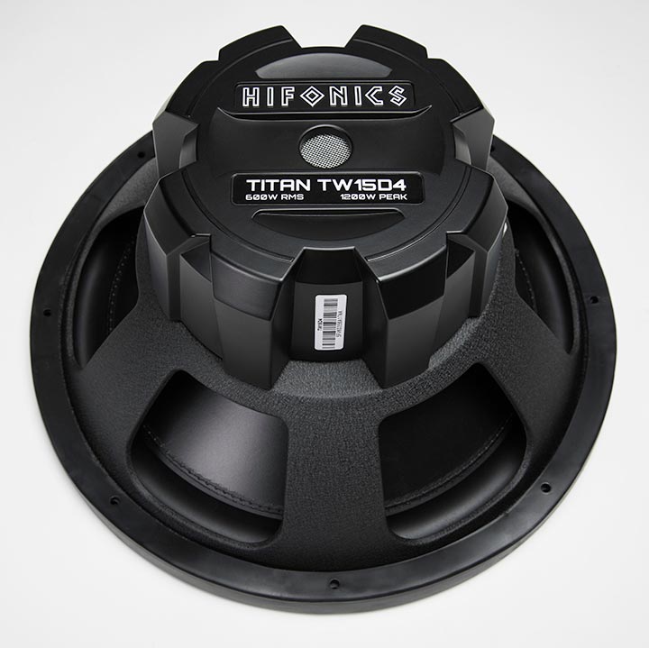 Hifonics Titan 15" Dual Voice Coil 4 Ohm - 600 Watts RMS 1200 Watts Peak TW15D4 - Image 2