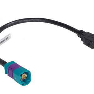 PAC USB Retention Cable for Select 2014-16 Mercedes & European Vehicles USBMB1