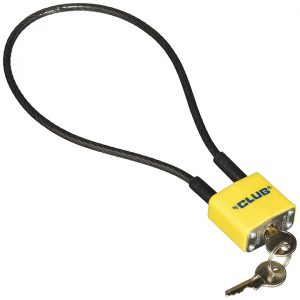 The Club Gun Cable Lock Keyed Lock UTL881