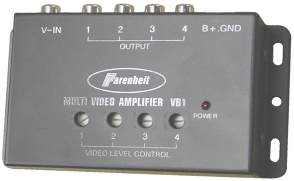 VIDEO AMPLIFIER POWER ACOUSTIK1 INPUT/4 OUTPUTS VB1