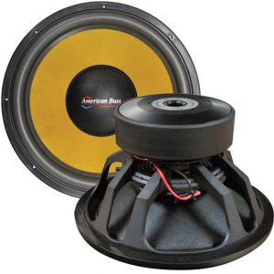 American Bass 12" Dual 1ohm VC Competition Sub 4000W Max VFL12D1