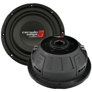 Cerwin Vega 10" Shallow Mount Subwoofer 600W Max 4 Ohm DVC VPS104D