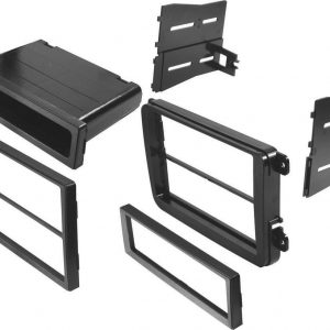 INSTALLATION KIT '05-15 VW DOUBLE DIN/ISO WITH POCKET VWK1017