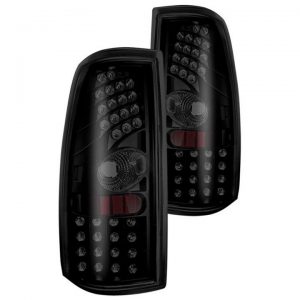 Winjet 99-06 Chevy Silverado / 99-03 GMC Sierra LED Tail Lights - (Black / Smoke) WJ20000605