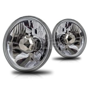 Winjet 5" Round Conversion Head Light (Clear) WJC3035APB