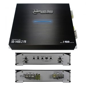 American Bass 2CH Amplifier 1400 Watts Max XD14002