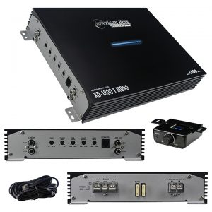 American Bass Monoblock Amplifier 1800W Max XD18001