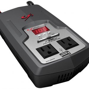 Schumacher 750 W Digital Display Power Inv. w/(2) 120V & (1) USB Port XI75DU