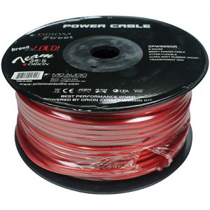 Alternative view of Orion Ztreet 8 Gauge Power Wire Red 250' roll ZPW8250RD